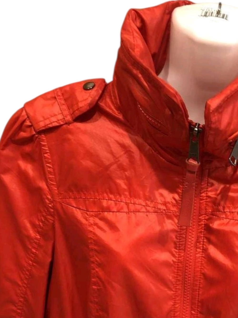 Mackage Packable Red Lightweight Zip Jacket - Picture 4 of 8